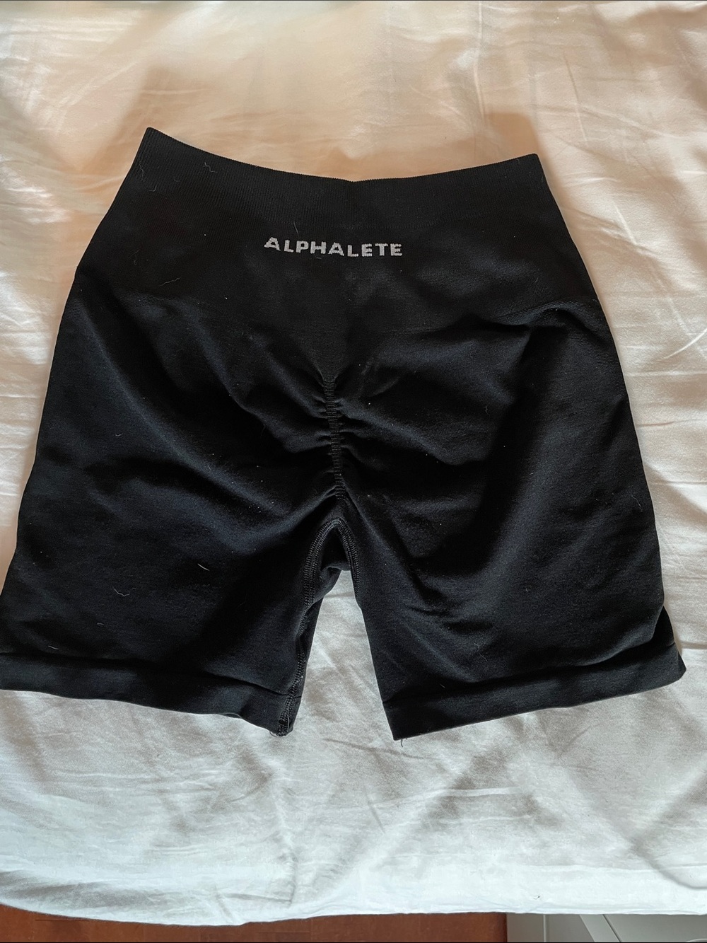 Alphalete Black Amplify High-Rise Short
